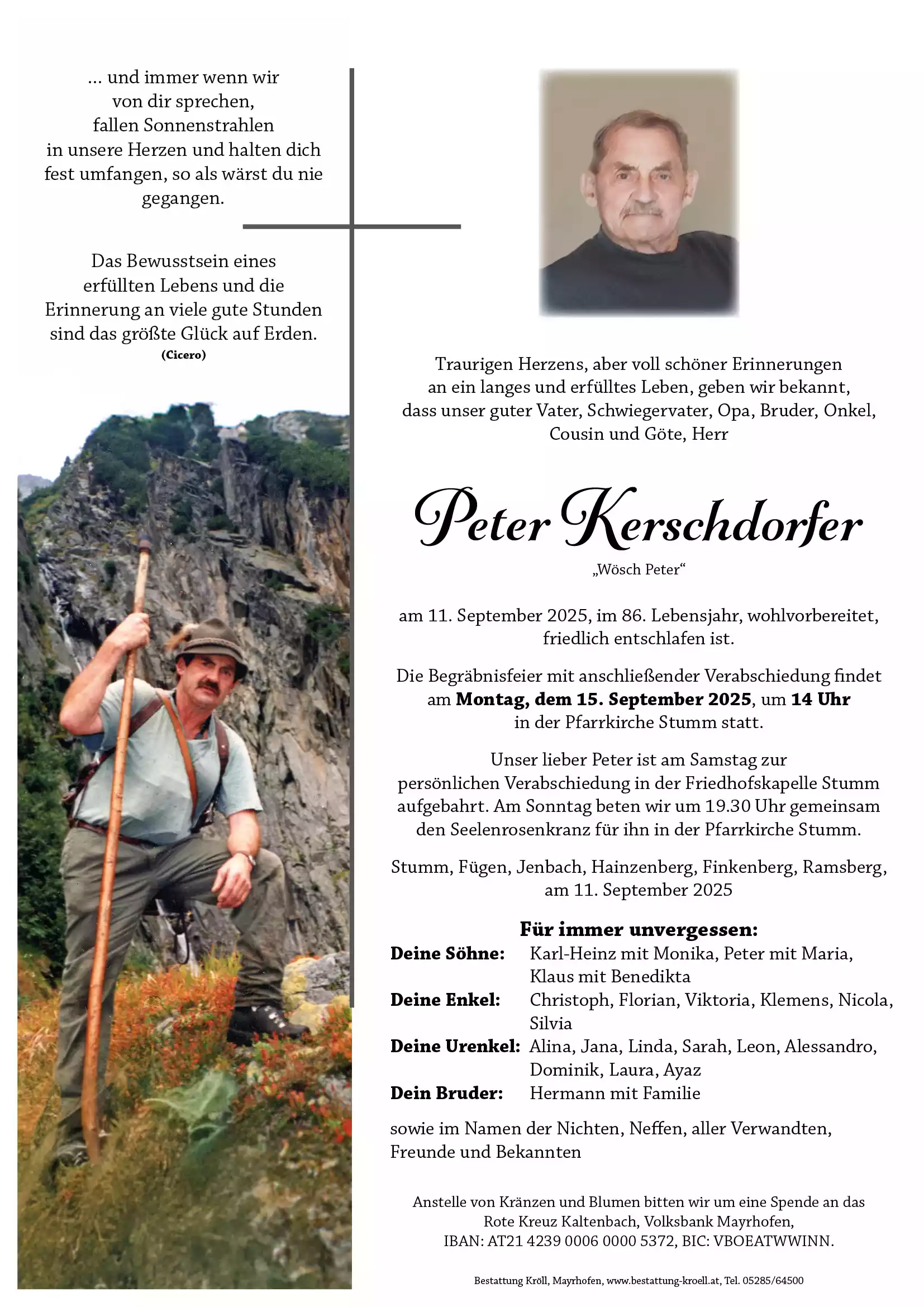 Parte von Peter Kerschdorfer